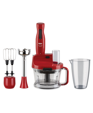 Fakir Mr Cheff Quadro Blender Set Rouge