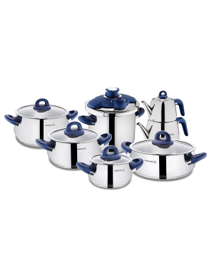 Korkmaz A1756-2 Bella Azura 14 Parça Hiper Set