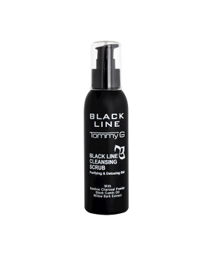 Tommy G TG5BL-CLS-F15 Black Lıne Cleansing Scrub 150ml - Siyah Çizgi Temizleme Scrub 150ml