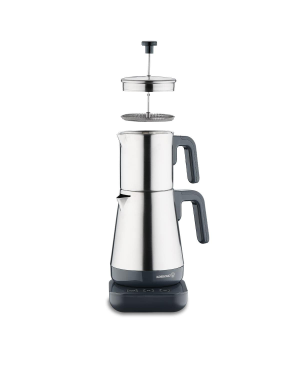 Korkmaz A850-01 Moderna Elektrikli Çaycı Gri/satin