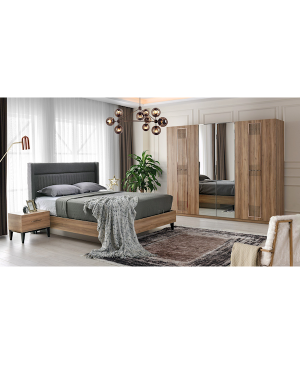 Zen 6 Kapılı Yatak Odası Takımı ( Bazalı )