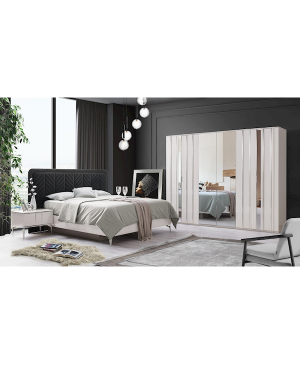 Linens Sedef 6 Kapaklı Yatak Odasi Takımı ( Bazalı )