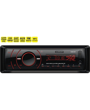 Goldmaster V850 Bt Oto Teyp - Ayrılabilir Ön Panel