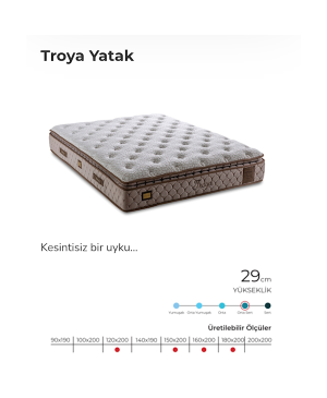 Aytaş Troya Yatak 150x200 cm  
