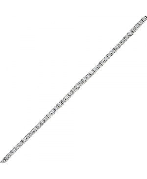 Swarovski Su Yolu Bileklik (Gümüş üzeri altın kaplama)