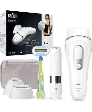 Braun Silk Expert Pro 3 PL3139 Yeni Nesil IPL + Fs1000 + Seyahat Çantası Lazer Epilasyon Aleti