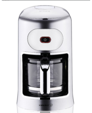 Korkmaz A866-02 Drippa Lcd Li Filtre Kahve Makinesi Inox