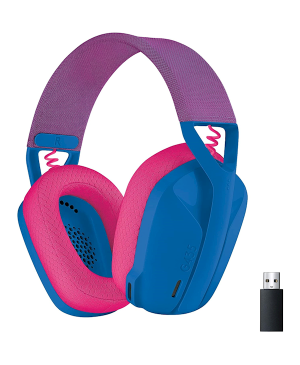 Logitech G435 Lightspeed Kablosuz Mikrofonlu Kulak Üstü Oyuncu Kulaklığı Mavi