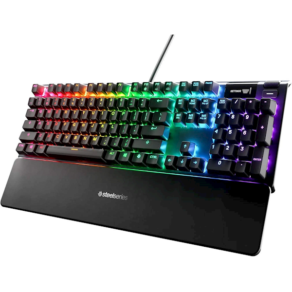 Steelseries Apex 5 Hibrit Rgb Kablolu Blue Switch Kablolu Mekanik Oyuncu Klavyesi Steelseries Apex 5 Hibrit Rgb Kablolu Blue Switch Kablolu Mekanik Oyuncu Klavyesi
