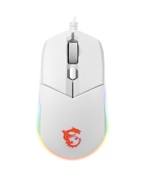 Msı Clutch Gm11 Kablolu Optik Oyuncu Mouse Beyaz