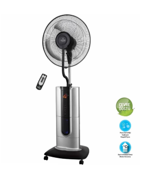 Airking Cool Pro İyonizerli Buharlı Vantilatör Silver