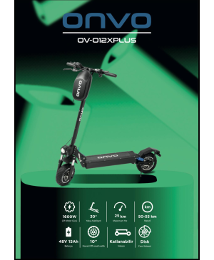 Onvo Ov-012 XPlus 10" 1600W Scooter