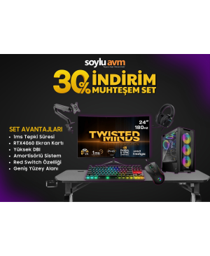 Casper Excalibur Masa Üstü 7 P. Gaming Oyuncu Seti