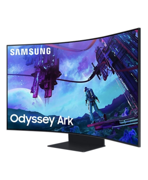 Samsung Odyssey Ark Ls55cg97wnuxuf 55" 1 Ms 4k Curved Pivot 165 Hz Oyuncu Monitörü