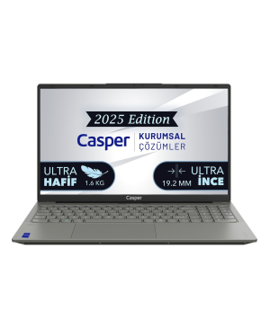 Casper Nirvana X700.155h-dq00x-g-f İ7 Ultra- 155h 32gb Ddr5 1tb 15.6' Fdos Notebook