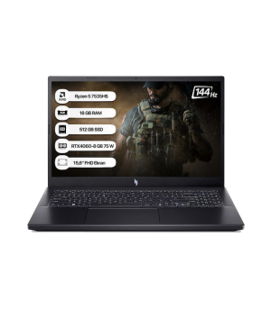 Acer Nitro V15ANV15-41-R47E NH.QSFEY.004 R5 7535HS 16GB 512GB SSD RTX4060 15.6 Full HD Gam Notebook