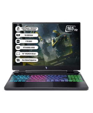 Acer Nitro 16 An16-42-r53a Nh.qskey.001 R7 8845hs 32 Gb 1 Tb Ssd Rtx4060 16