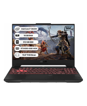 Asus Tuf Gaming F15 Fx507vv-lp243 İ7-13620h 16 Gb 512 Gb Ssd Rtx4060 15.6