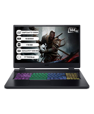 Acer Nitro 5 An517-55-79b5 Nh.qlfey.004 İ7-12650h 32gb 1 Tb Ssd Rtx4060 17.3