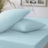 TAC 1000038856021 Yastık Kılıflı Çarşaf Seti Tek Kişilik 100x200-Turkuaz Görseli