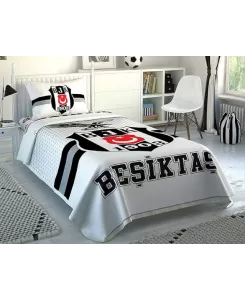 Taç 60201615  Lisanslı Pıke Takımı Beşiktaş Strıped-FIRSAT ÜRÜNÜ