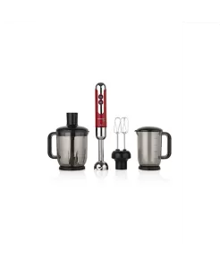 Korkmaz A447-10 Mia Mega Blender Set Kırmızı/krom