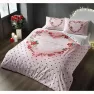 Taç 1000038149 Ranforce Nevresim Takımı Lover Çift Kişilik Pembe  Görseli