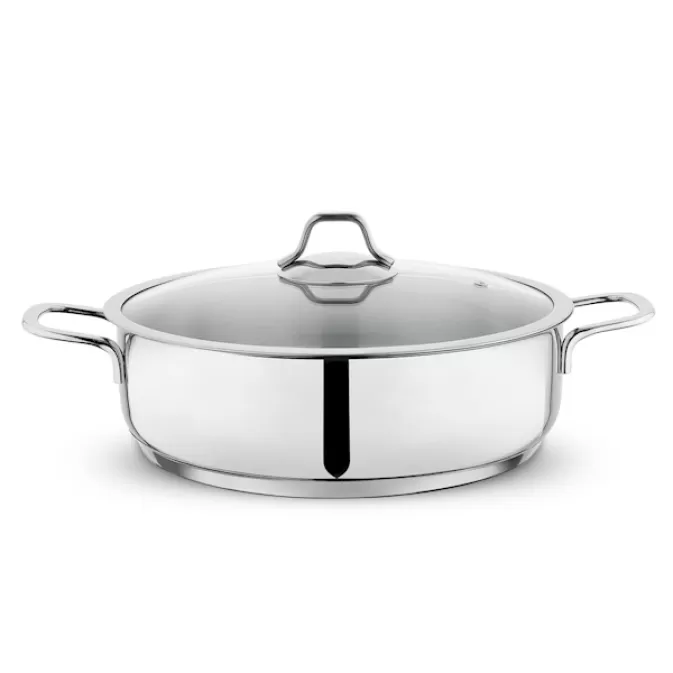 Schafer Held Çelik Basık Tencere 26 Cm Inox