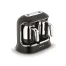 Korkmaz A861-01 Kahvekolik Twin Kahve Makinesi Siyah/krom
