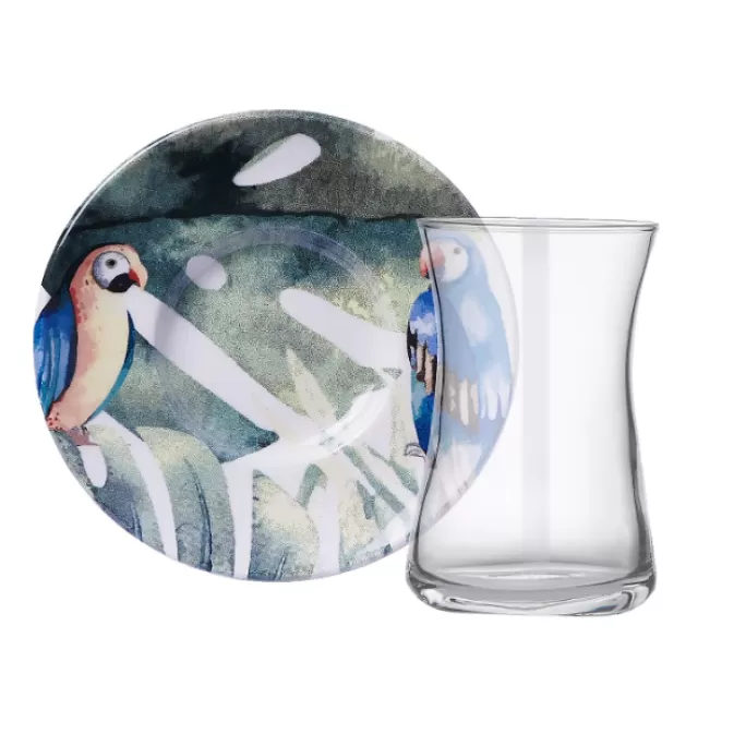 !!!Korkmaz A8994 Natura Coll. 12 Parça Çay Bardak Seti