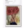 Artmoda Dec-Art Kabartmalı İşleme Aynalı Çerçeve 85x110 cm - DAC-2020108  Görseli