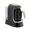 Korkmaz A862-04 Kahvekolik Deluxe Aqua Kahve Makinesi Siyah/rosegold