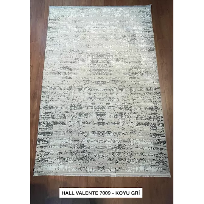 Hall Halı Valente 7009 Koyu Gri 160x230 D