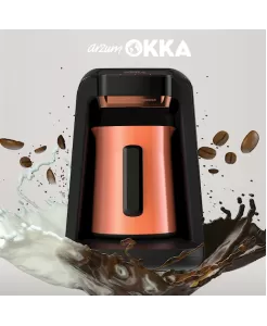 Arzum Ok0012-R / OK0018   Okka Rich Spin M Türk Kahve Makinesi Bakır