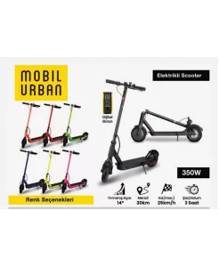 Mobile Urban Ego-2 Porty (Turuncu )Elektrikli Scooter