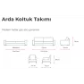 Arda Koltuk Takım ( Slim 3+3 : K.Gri 1043 / 1+1 : A.Gri 1037 )