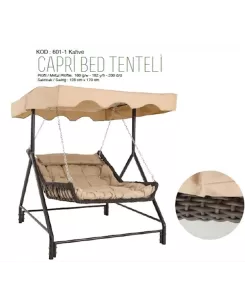 Capri Bed Tenteli 601-1 Kahve