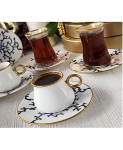 Regna Home 18 Prç Çay-Kahve Takımı-Asorti