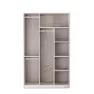 Vize Soft Genç Odası Tk (3 Kapılı Dolap+Komodin+Şifoniyer+Ş.Ayna+Ç.Masa+Bazalı Karyola 120'lik) Görseli