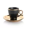 Schafer Vien 6 Kişilik Kahve Fincan Takımı-12 Parça-siyah01