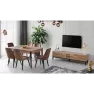 Vize Zen Yemek Odası Takımı ( 6 Ad. Sandalyeli ) Görseli