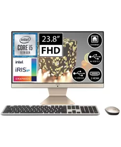 Asus V241EAK-BA041M İ5-1135G7 8 Gb Ram 256 Gb Ssd Iris Xe Graphics 23.8'' Freedos All İn One Pc