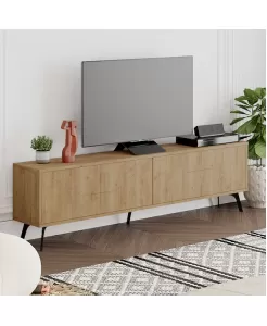 Nc Dune 180 Cm Tv Sehpası 23532.3 ( Meşe )