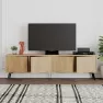 Nc Dune 180 Cm Tv Sehpası 23532.3 ( Meşe ) Görseli