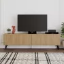 Nc Dune 180 Cm Tv Sehpası 23532.3 ( Meşe ) Görseli