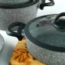 Schafer Cucina Granit Tencere Seti -7 Parça-Gri Görseli