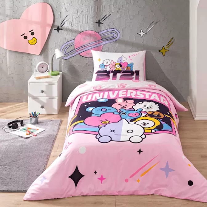 Taç 1000045158 Lis.brf Nevresim Tk. Bt21 Unıverstar - Tek Kişi