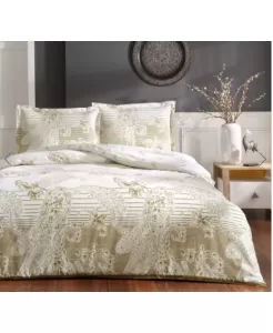 Taç 1000045411001 Paisley Saten Çk Nevresim Takı, Gold