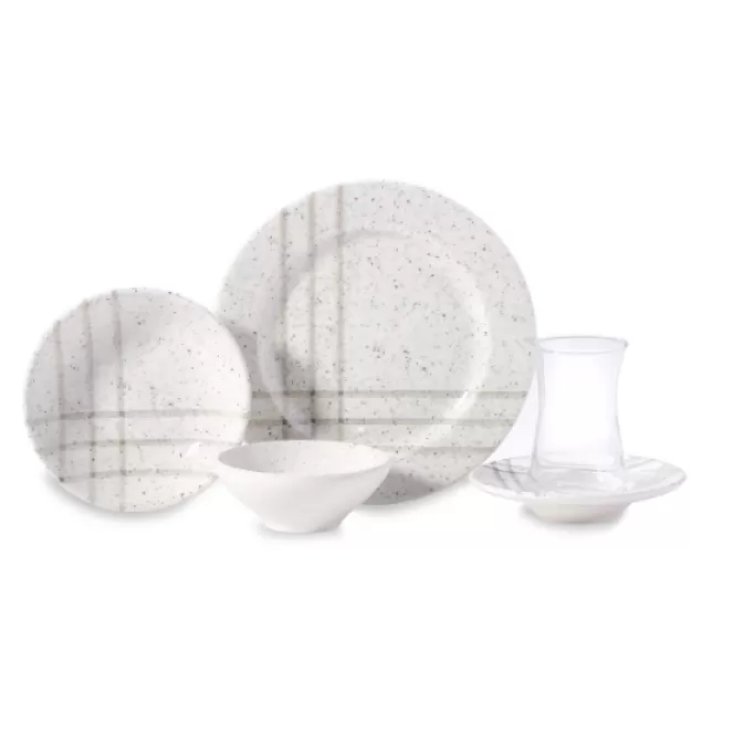 Korkmaz A8799 Natura Coll. 26 P Kahvaltı Takımı