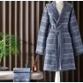Taç 1500215670  Casual Pamuk Bornoz Set Mavi L/xl Görseli